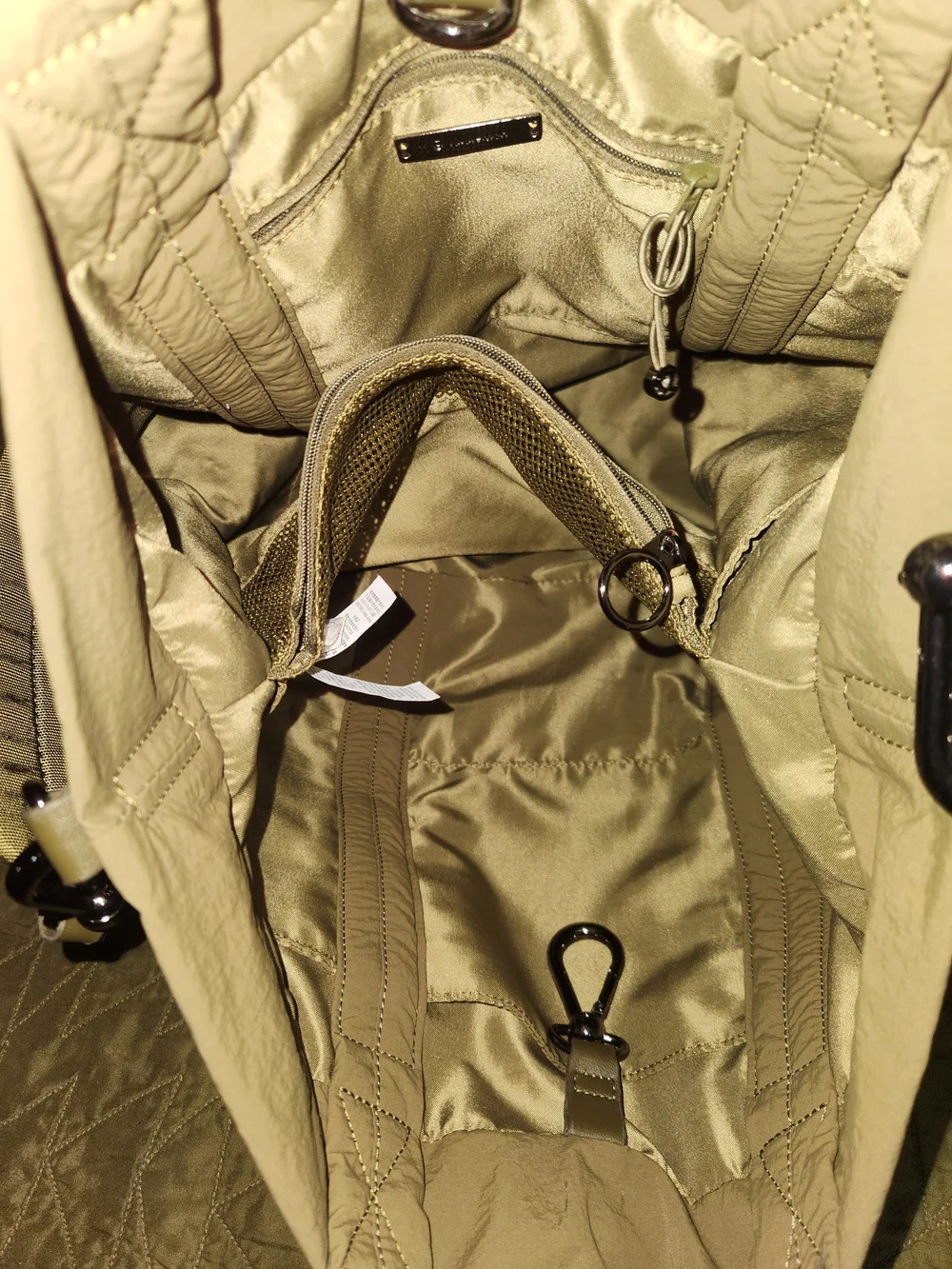 lululemon athletica On My Level Green Nylon Tote Bag